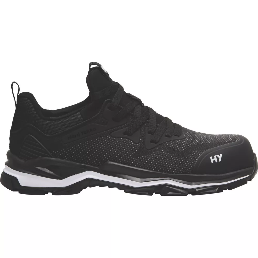 Hard Yakka Icon Metal Free   Safety Trainers Black Size 9 - Screwfix