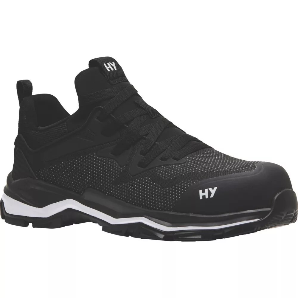 Hard Yakka Icon Metal Free   Safety Trainers Black Size 9 - Screwfix
