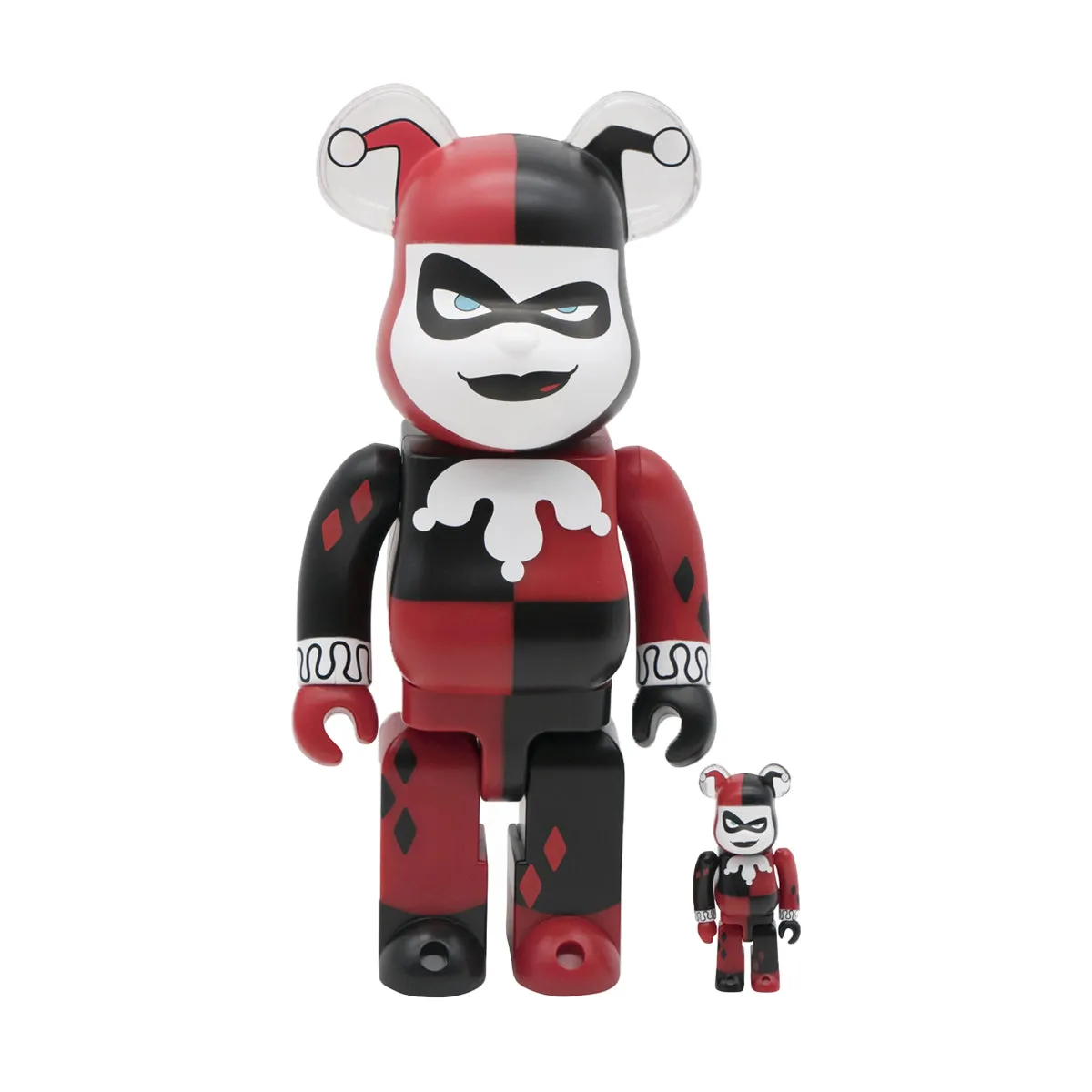 Harley Quinn Batman: The Animated Series Be@rbrick 100% & 400% Set