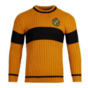 Harry Potter House Quidditch Christmas Jumper - Hufflepuff