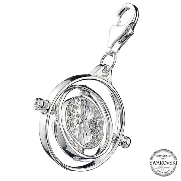 Harry Potter Time Turner Clip on Charm Embellished with Swarovski® Crystals