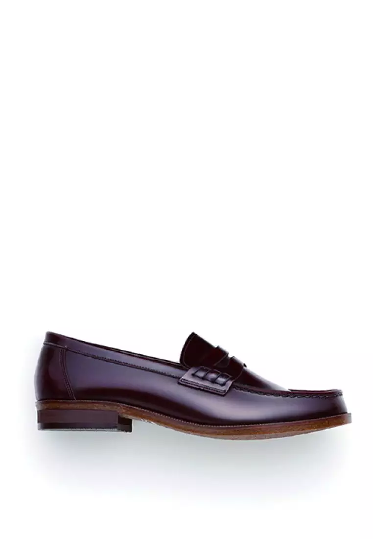 HARUTA Coin Loafer-MEN-920 D.BROWN