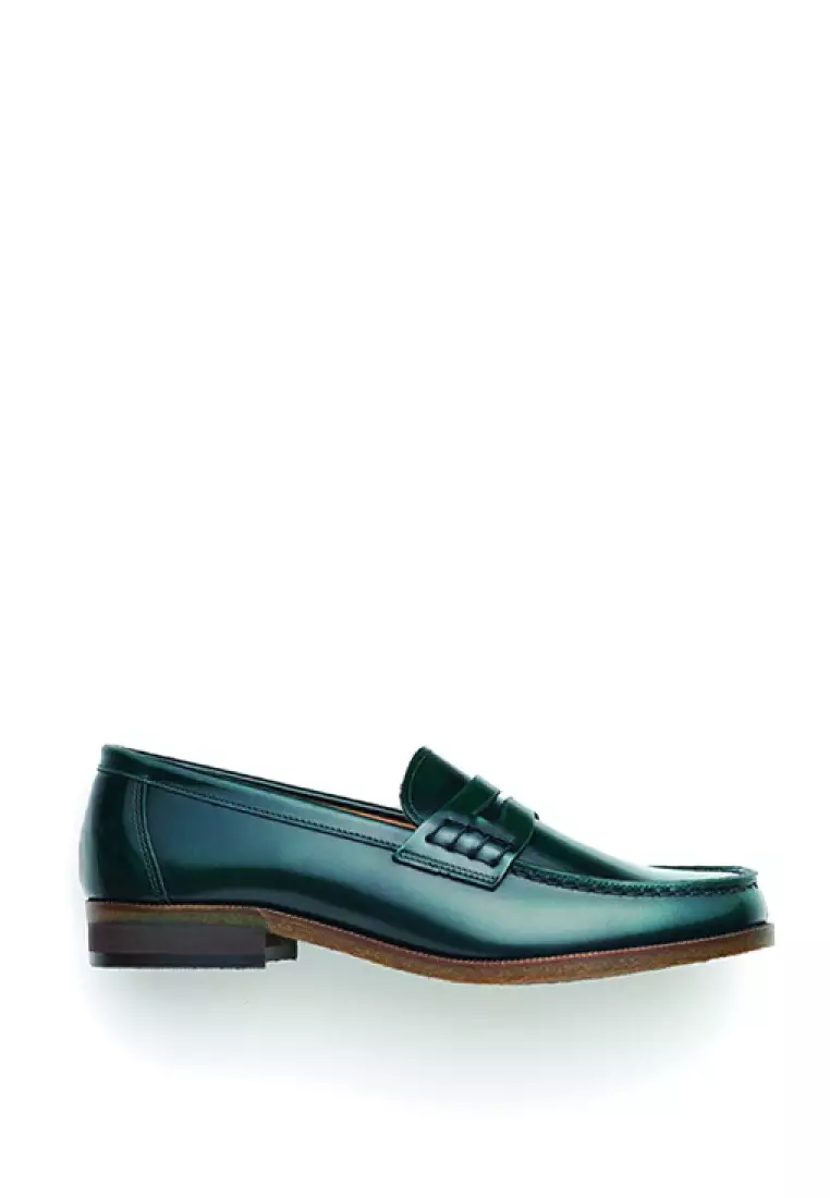 HARUTA Coin Loafer-MEN-920 GREEN