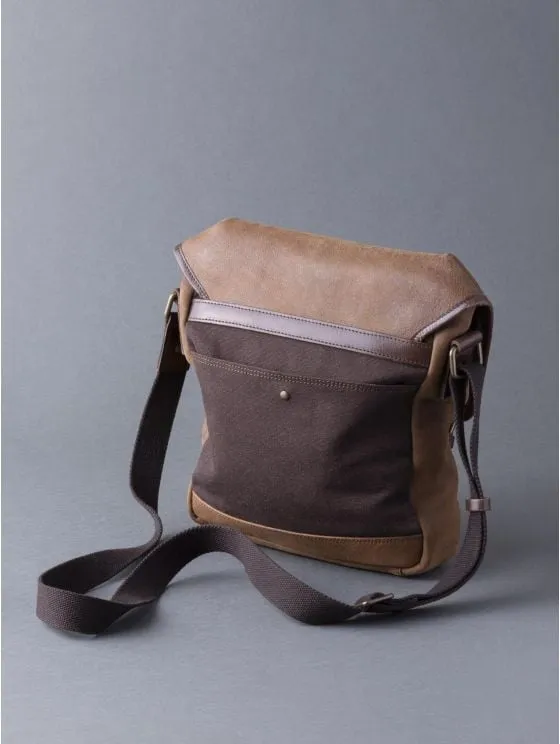 Hawksdale Leather Reporter Bag in Brown