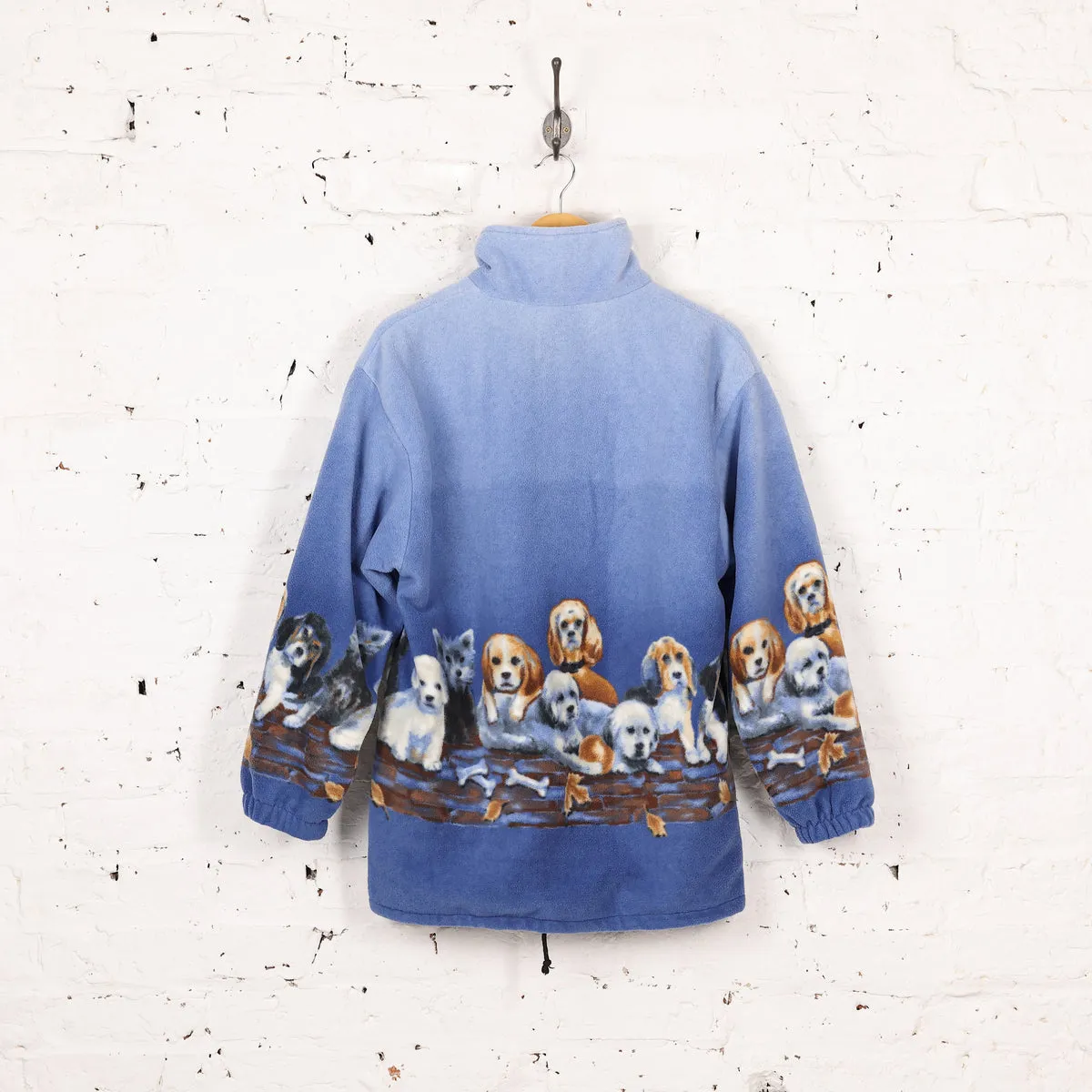 Headlock Vintage Dogs Fleece - Blue - M