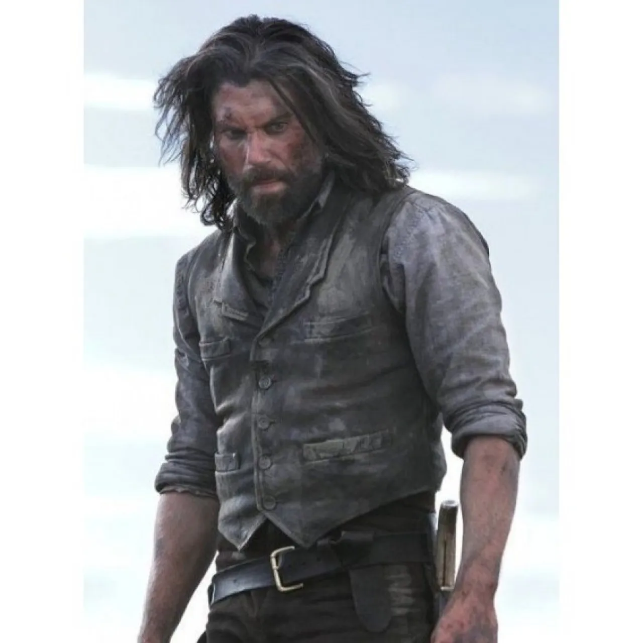 Hell on Wheels Anson Mount Leather Vest