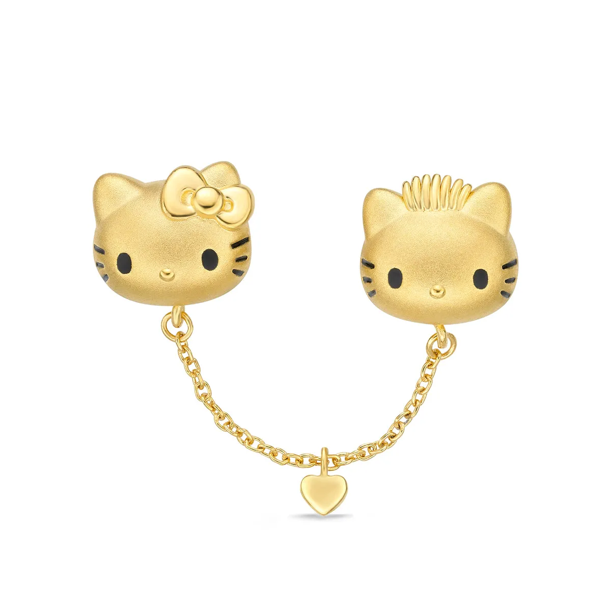Hello Kitty & Dear Daniel 24K Gold Double Barrel Charm