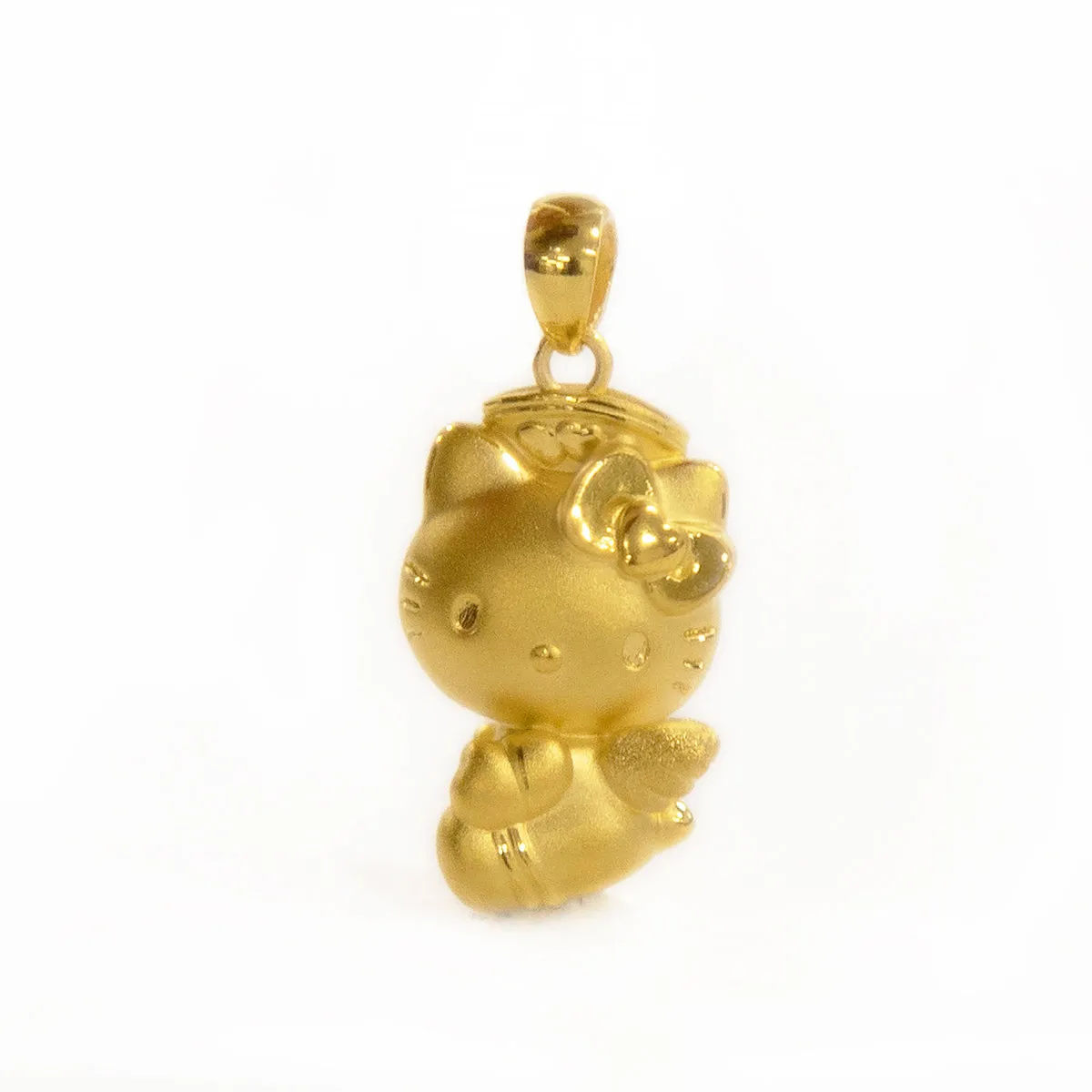 Hello Kitty Little Angel 24K Gold Pendant