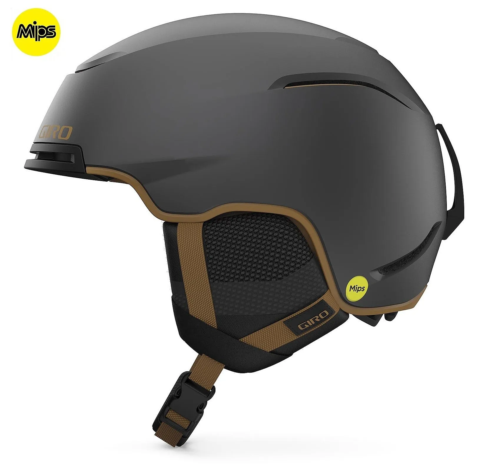helmet Giro Jackson Mips - Metallic Coal/Tan - men´s