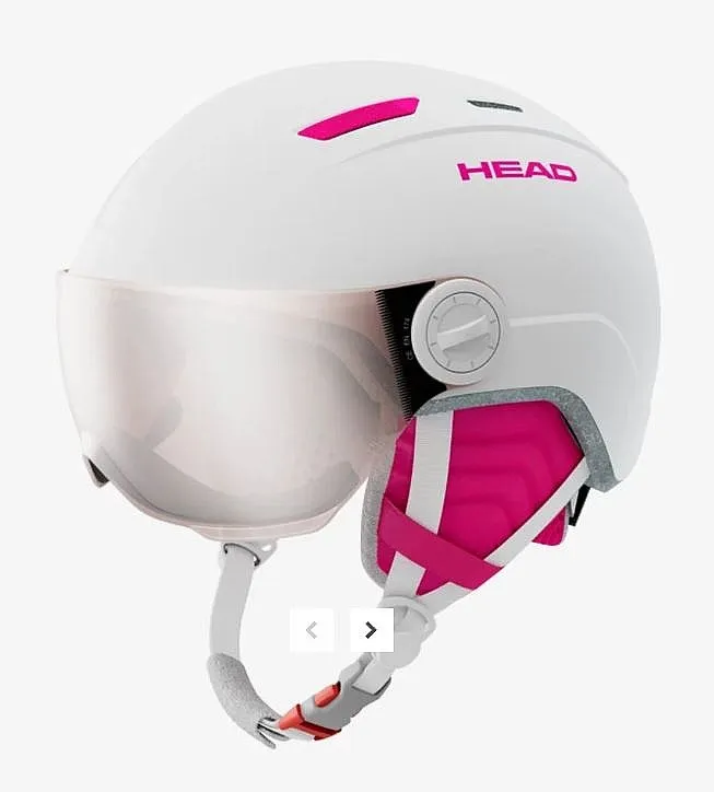 helmet Head Maja Visor - White - girl´s