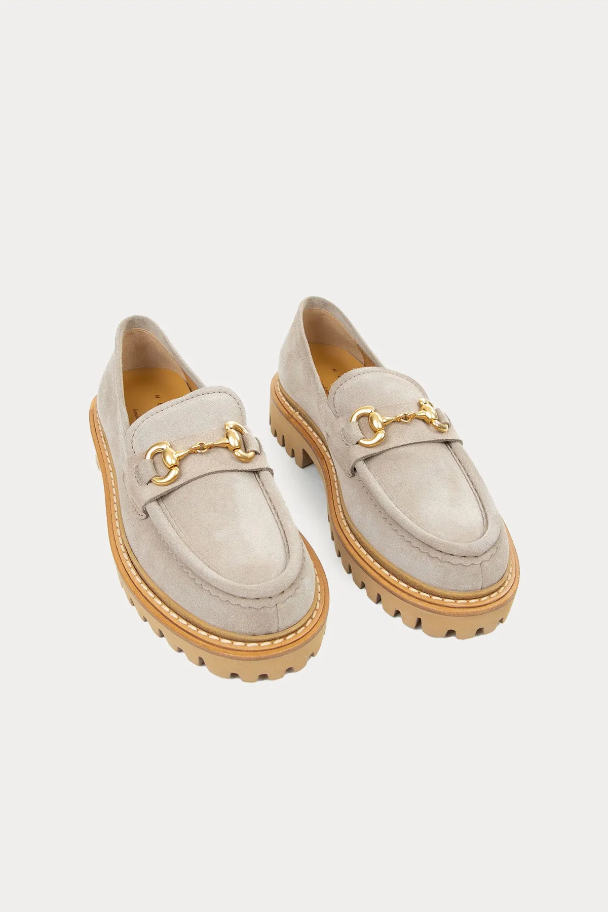 Henderson Bice Metal Tokal Süet Loafer Ayakkab