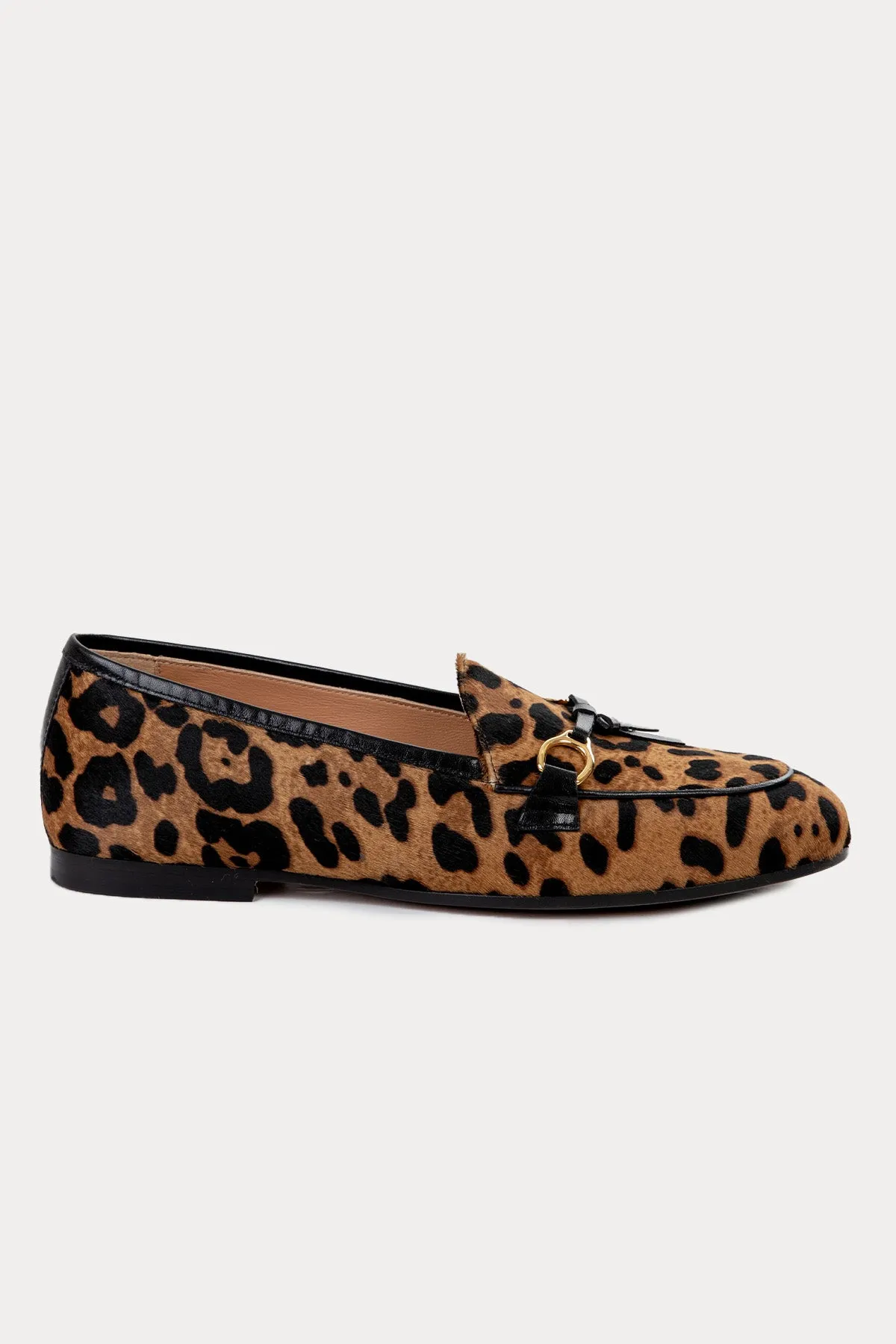 Henderson Rosa Leopar Desenli Loafer Ayakkab