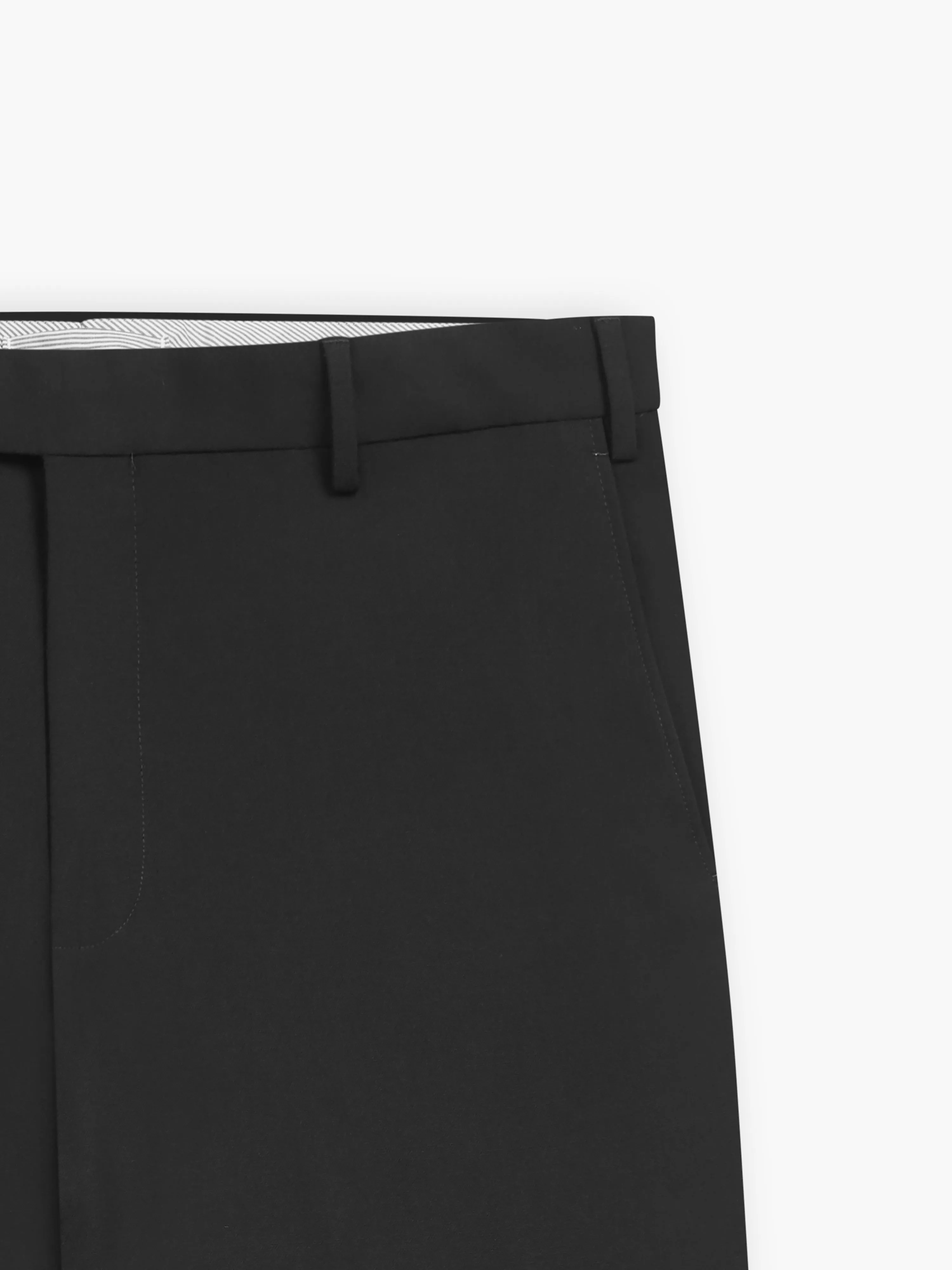 Henman Infinity Slim Fit Black Trousers