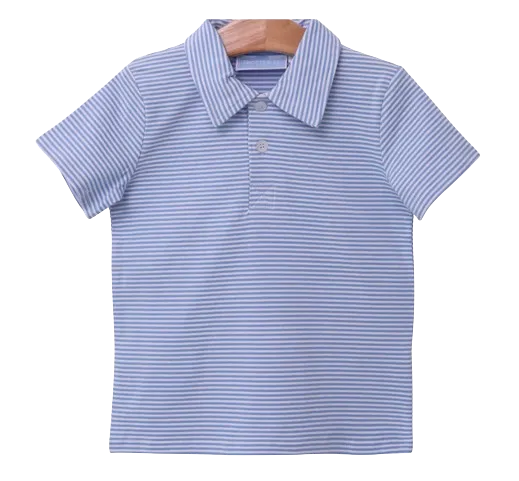 Henry Polo Cornflower Blue Stripe