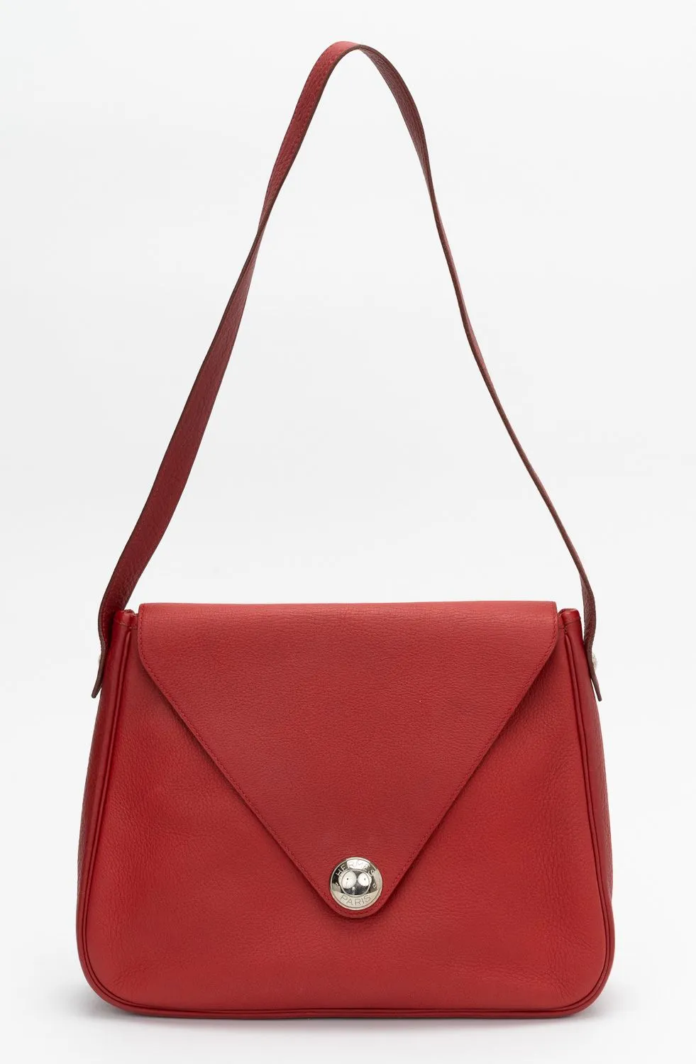Hermès Red Leather Christine Bag