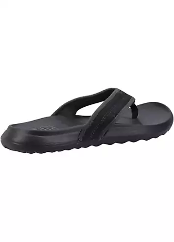 Hey Dude Black Myers Flip Sport Mode Sandals | Grattan