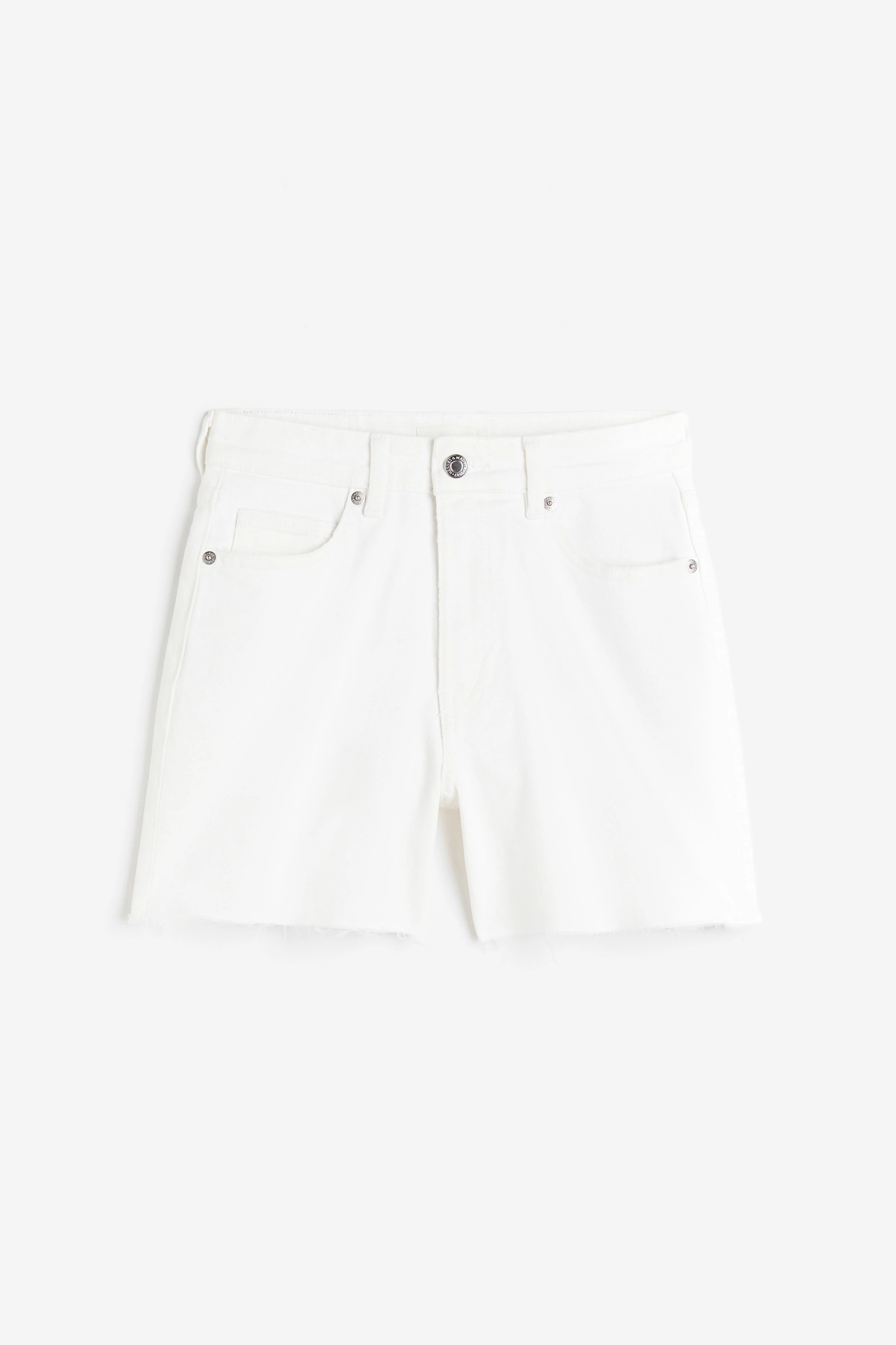High Denim Shorts