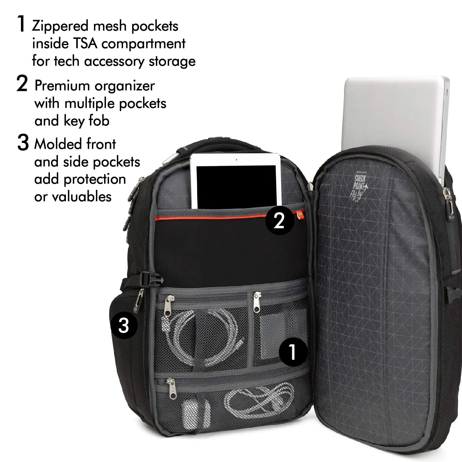 High Sierra High Sierra Endeavor TSA Elite Backpack