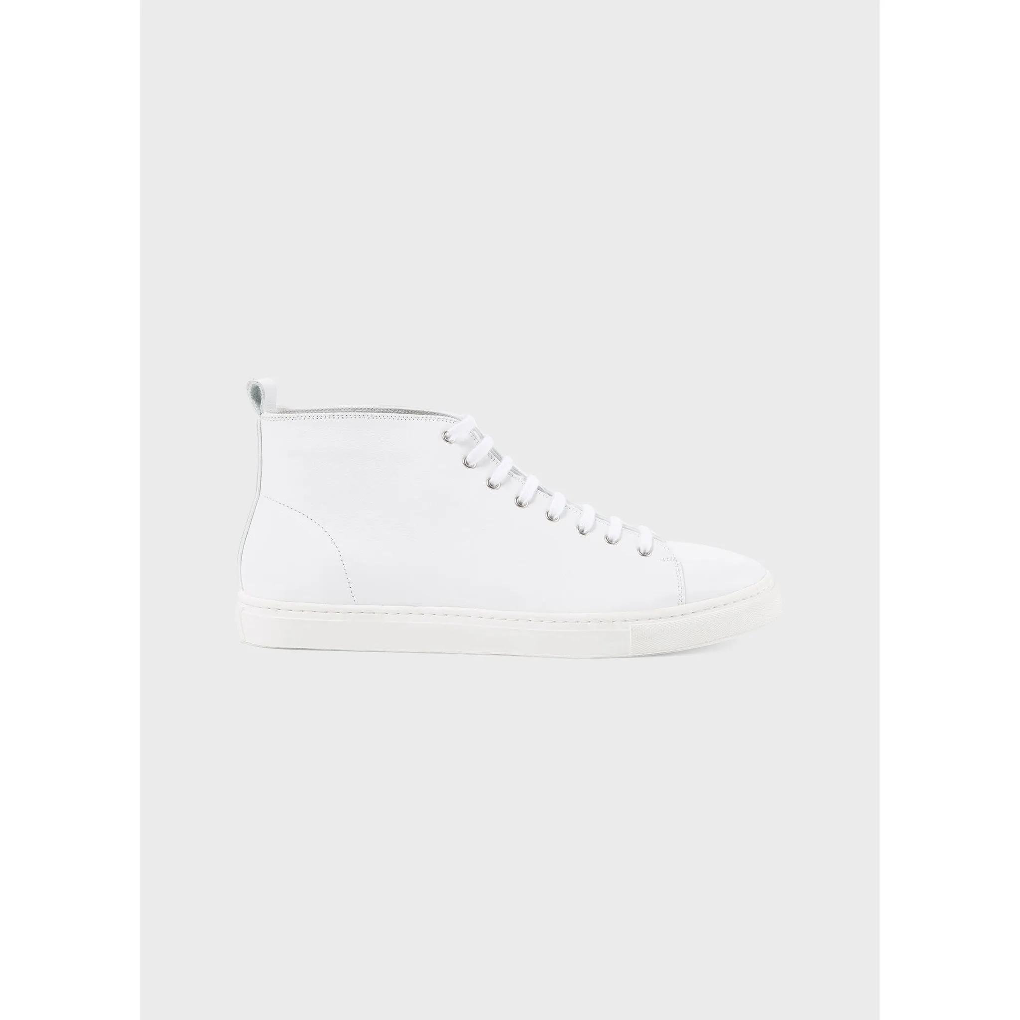 High Top Tennis Shoe | Women | White