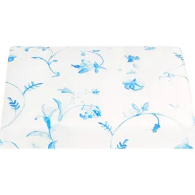 Hill House Home Fitted Sheet, Blue Botanical