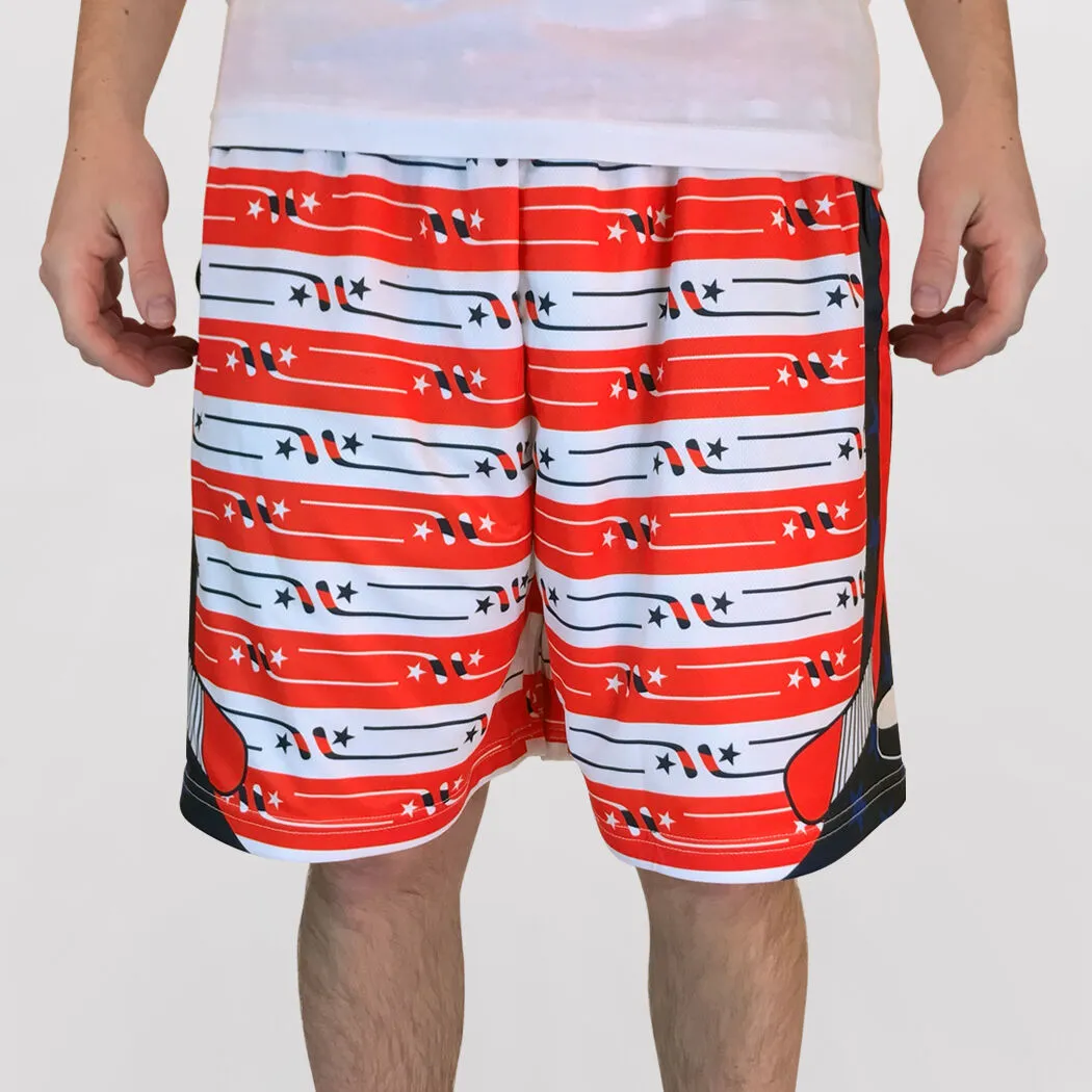 Hockey Beckett™ Shorts - Stars & Stripes 