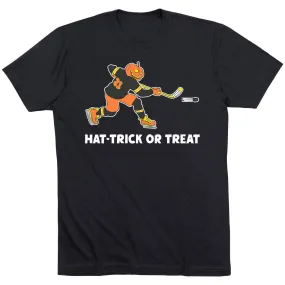 Hockey Short Sleeve T-Shirt - Hat-Trick or Treat 