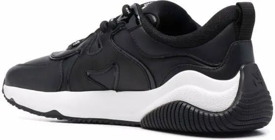 Hogan chunky-sole leather sneakers Black