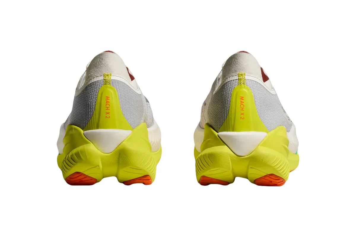 Hoka Mach X 2 D Frost/Citrus Mens