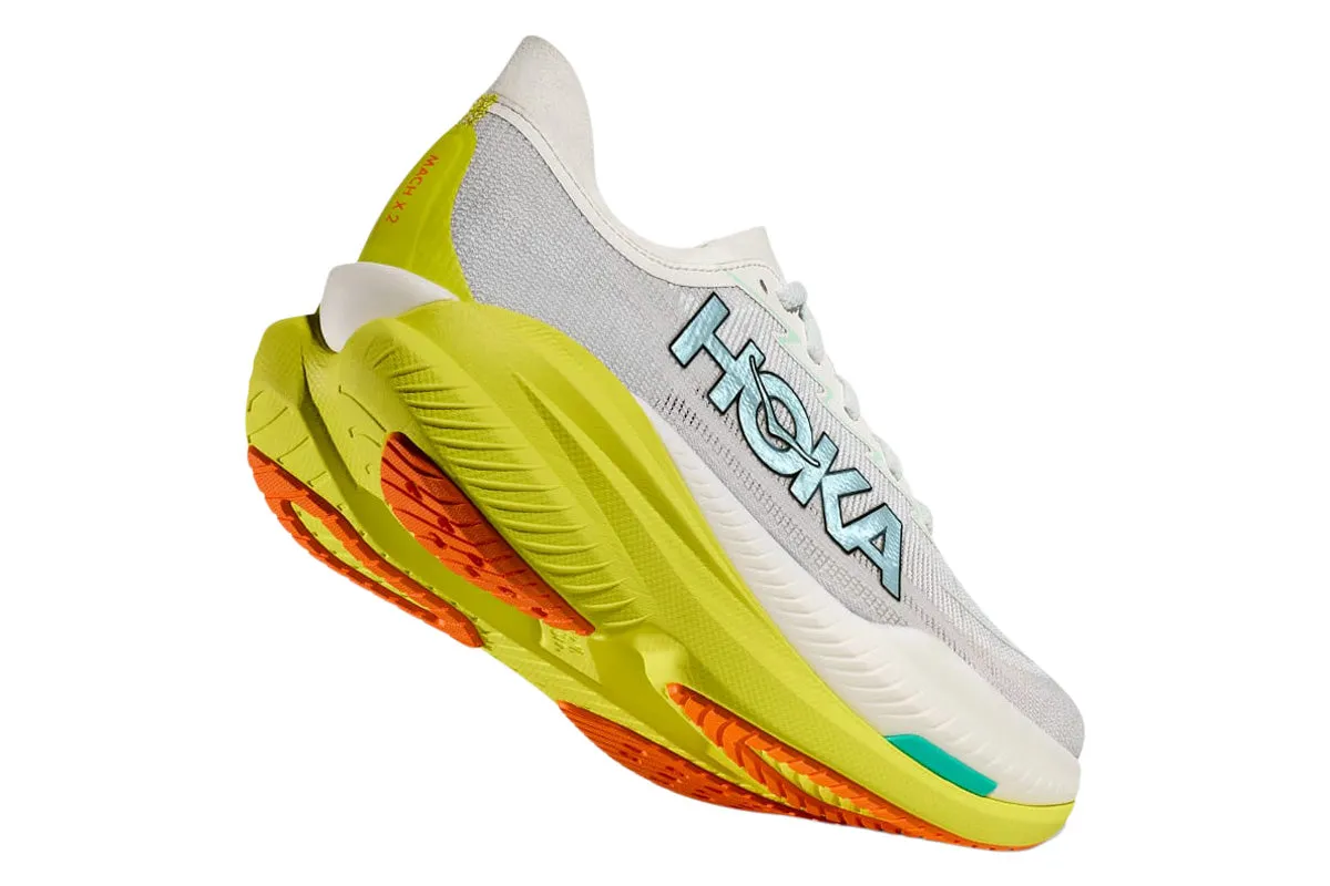 Hoka Mach X 2 D Frost/Citrus Mens