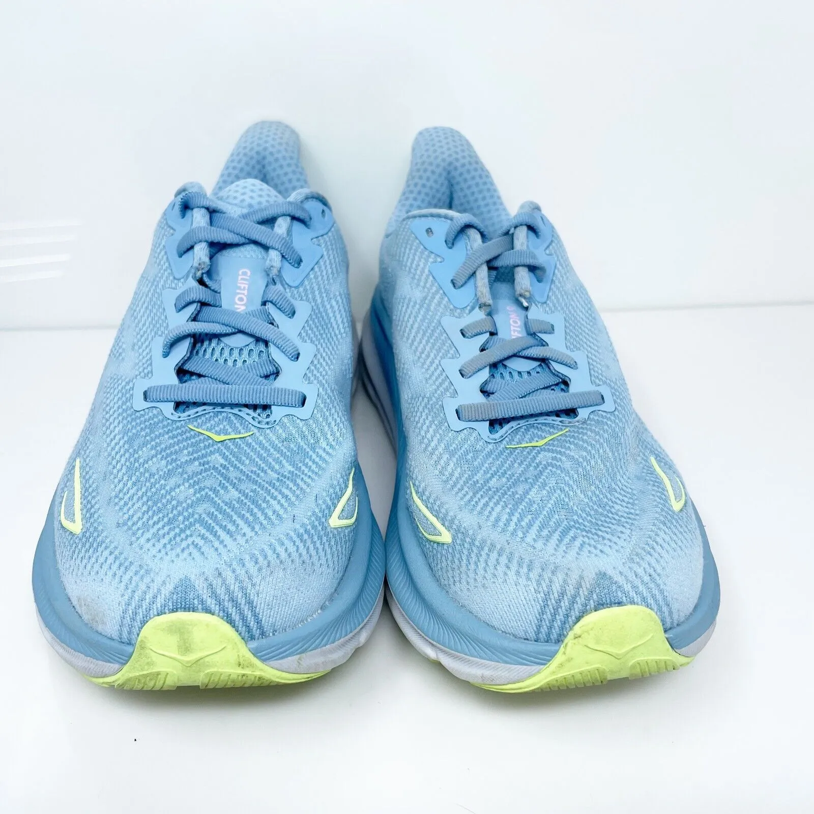 Hoka One One Womens Clifton 9 1132211 DNK Blue Running Shoes Sneakers Size 7 D