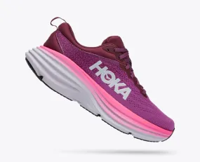 Hoka Women's Bondi 8 Beautyberry Grape Wine