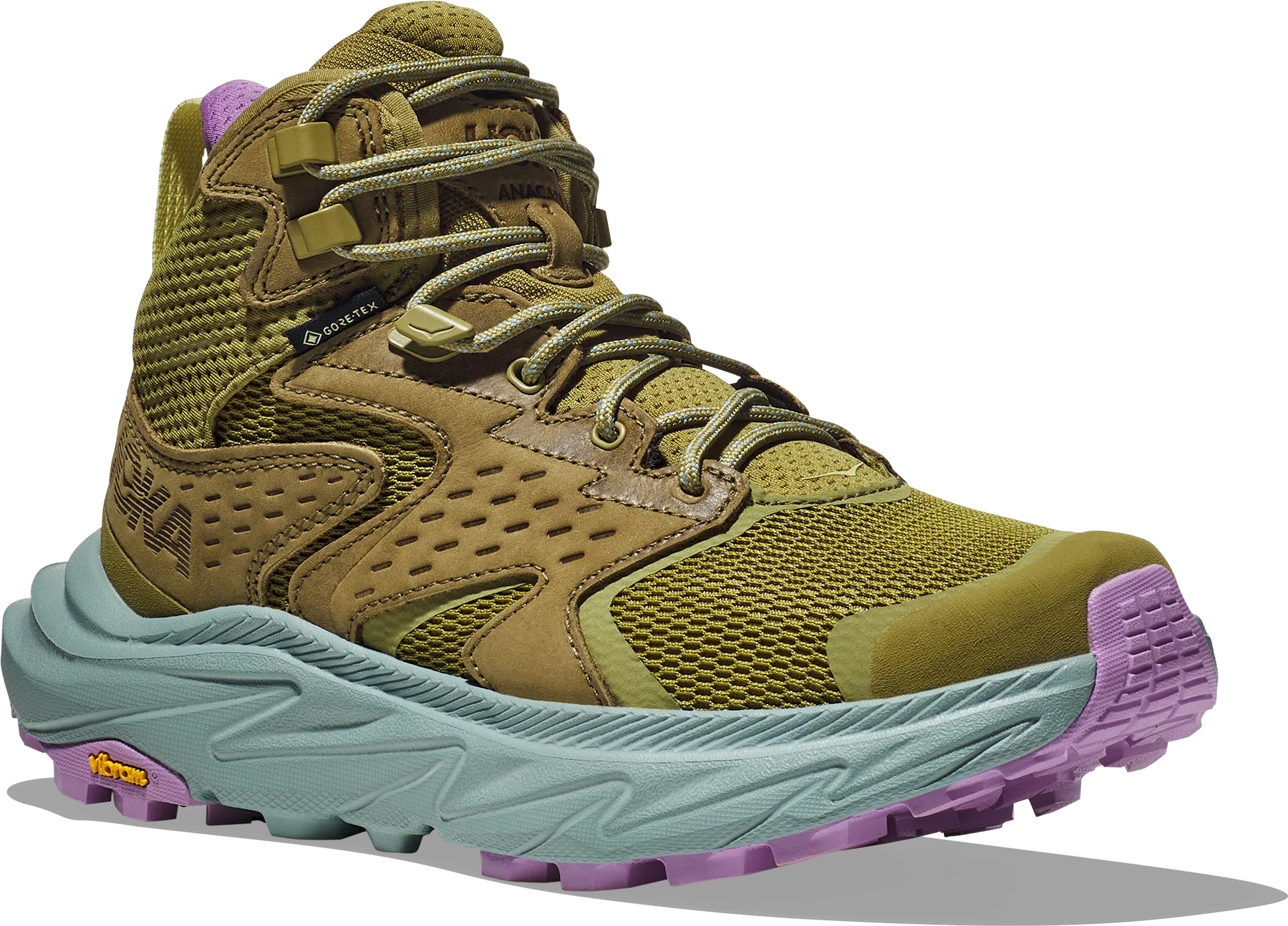 Hoka Women's Anacapa 2 Mid GORE-TEX Green Moss / Agave | Buy Hoka Women's Anacapa 2 Mid GORE-TEX Green Moss / Agave he