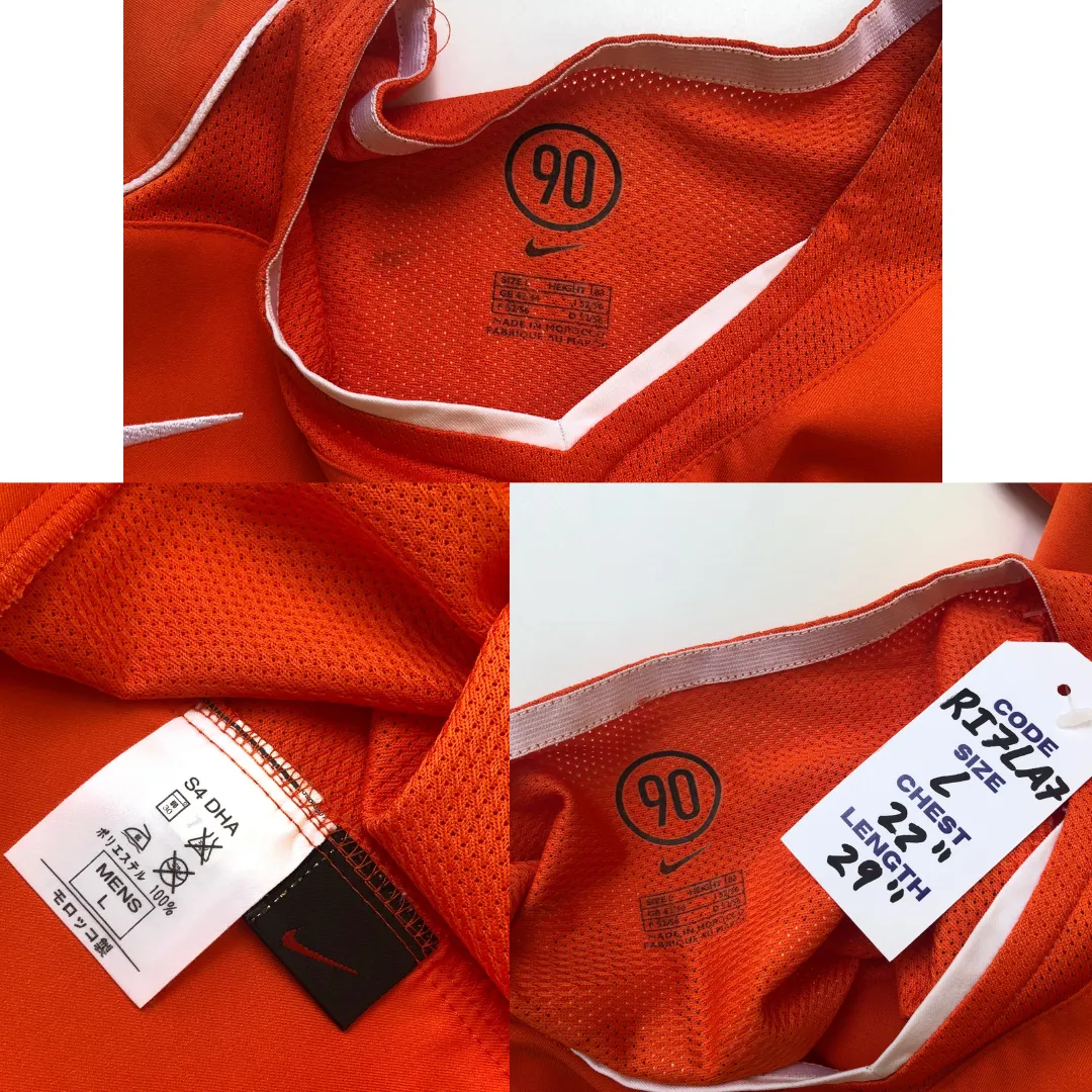 Holland/Netherlands Robben 11 Original Home Football Shirt 2004/2006 Nike Large
