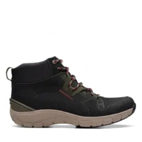 Hollistercomfortshoes Clarks Wave Summit AP Black Combination 68579 CLEARANCE