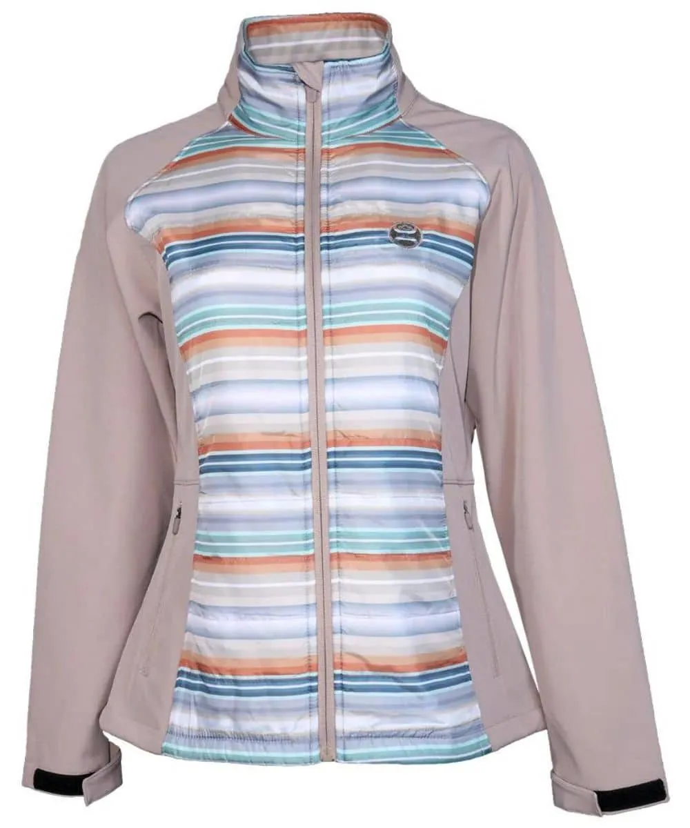 Hooey Girls' Serape Softshell Jacket