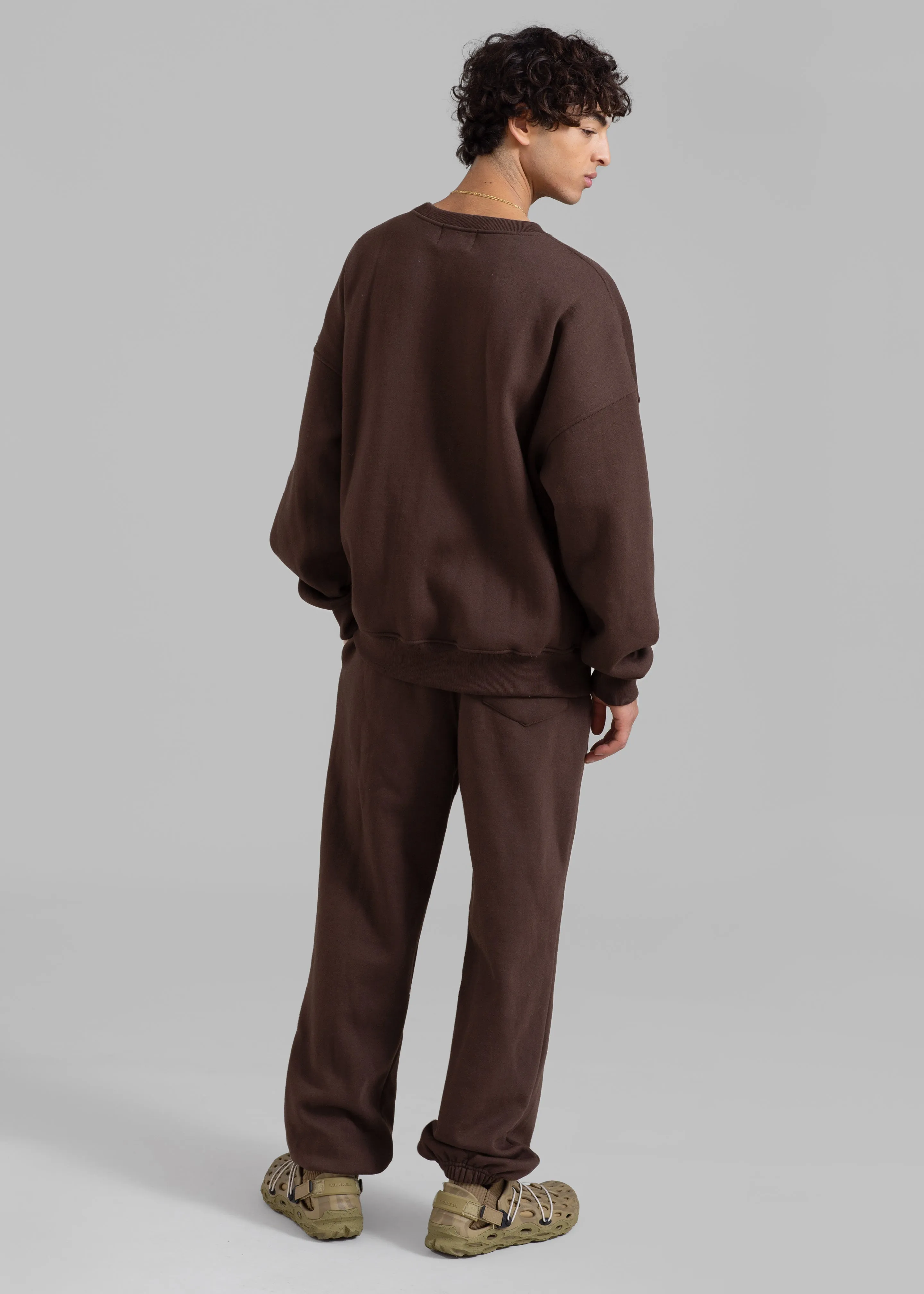 Hoops Joggers - Chocolate Plum