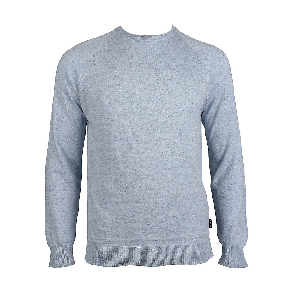 Horst Combed Cotton & Linen Knit Pullover