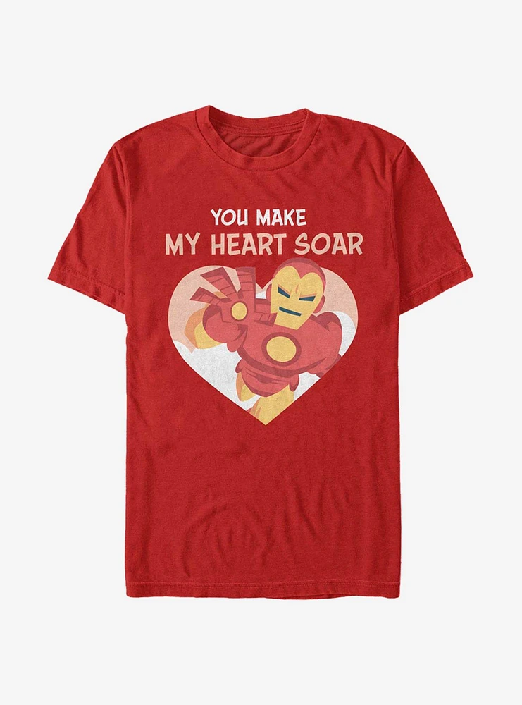 Hot Topic Marvel Iron Man Love T-Shirt