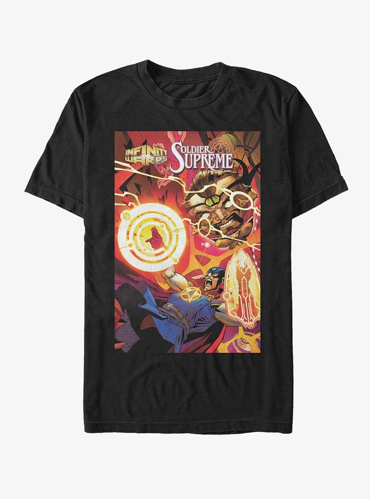 Hot Topic Marvel Soldier Supreme T-Shirt