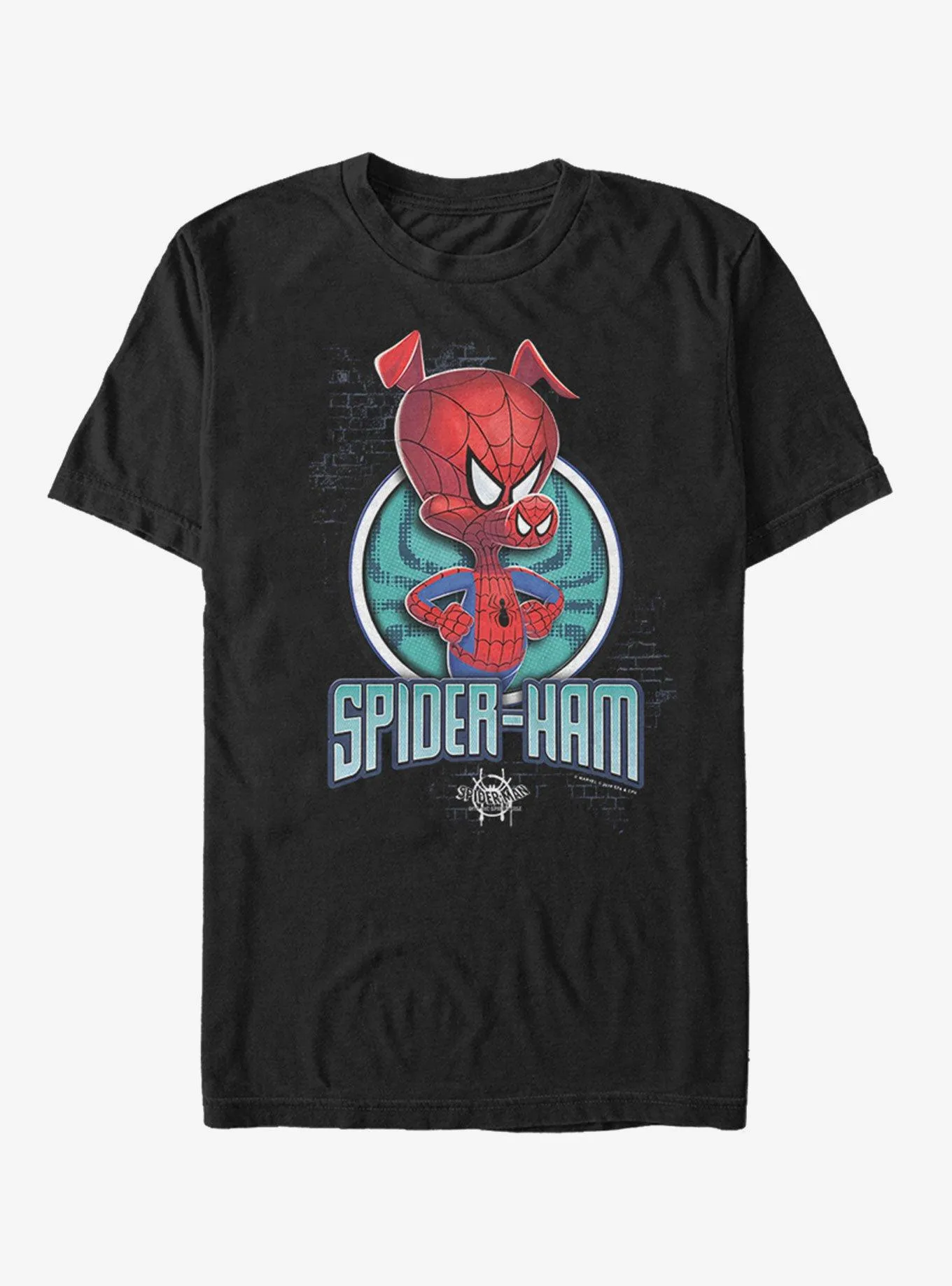 Hot Topic Marvel Spider-Man: Into The Spider-Verse Spider-Ham T-Shirt