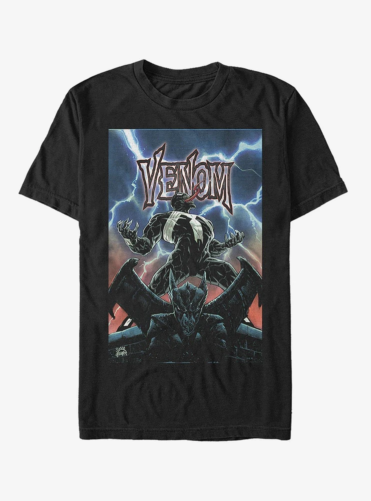 Hot Topic Marvel Venom Lightning T-Shirt