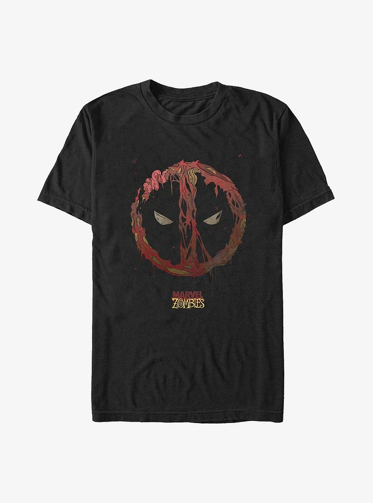 Hot Topic Marvel Zombies Undead Deadpool T-Shirt