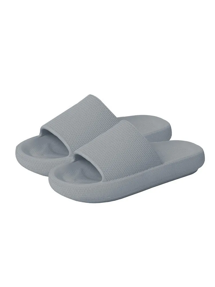   Hotsale Men and Women Soft Thickened-Sole Household Non-Slip Fashion Slipper For Gym Indoor & Outdoor   