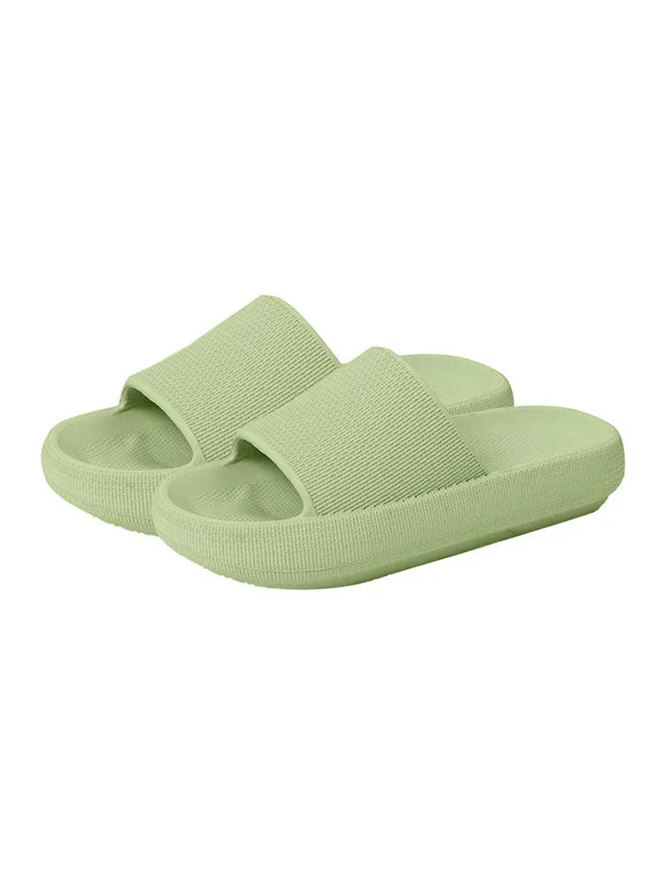   Hotsale Men and Women Soft Thickened-Sole Household Non-Slip Fashion Slipper For Gym Indoor & Outdoor   