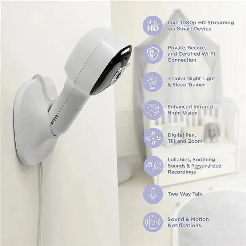 Hubble - Dream+ Smart Wireless Sensor Mat with Wi-Fi Baby Video Camera