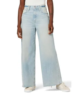 Hudson Jeans James High-Rise Wide Leg Barefoot in Iris