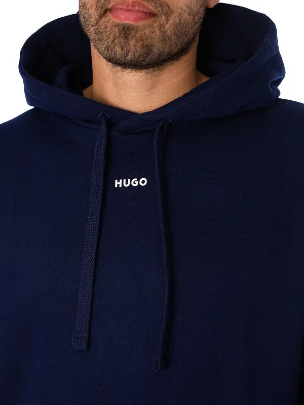 HUGO Dapo Dayote Hooded Tracksuit - Navy