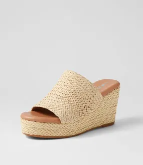 I LOVE BILLY Keiker Natural Weave Sandals