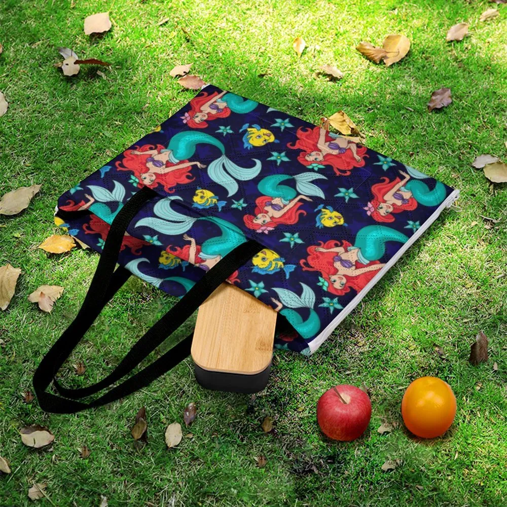 I Want To Be Where The People Are Zipper Picnic Mat