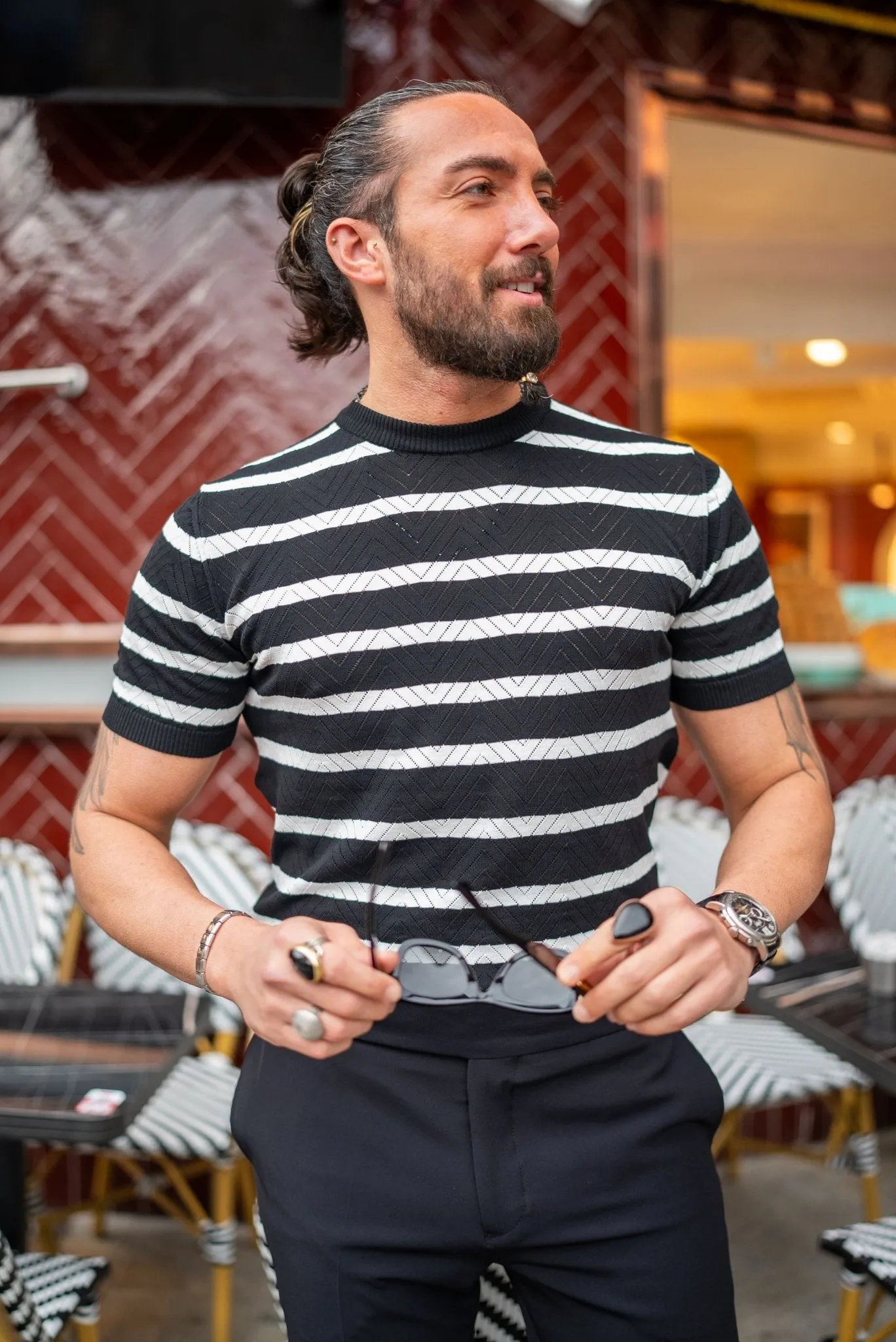 Ibiza Black Trousers